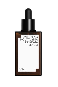 Braune Flasche mit One Thing Houttuynia Cordata Serum