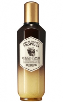 braune Flasche skinfood royal honey propolis enrich toner