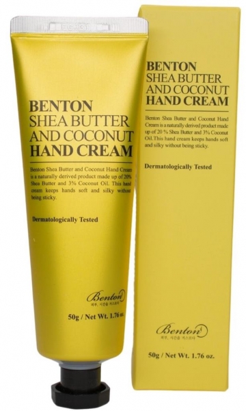 Benton | Shea Butter and Coconut Hand Cream mit Verpackung