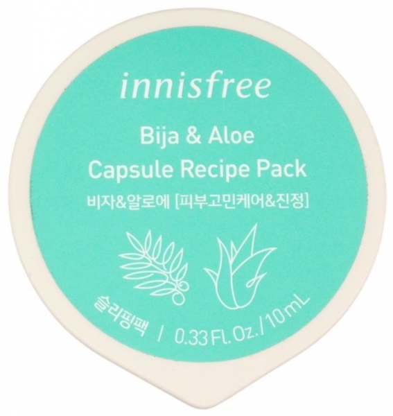 innisfree | Bija & Aloe Capsule Recipe Pack Mini-Edition