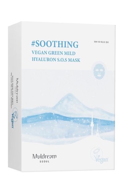 Muldream | Vegan Green Mild Hyaluron SOS Mask